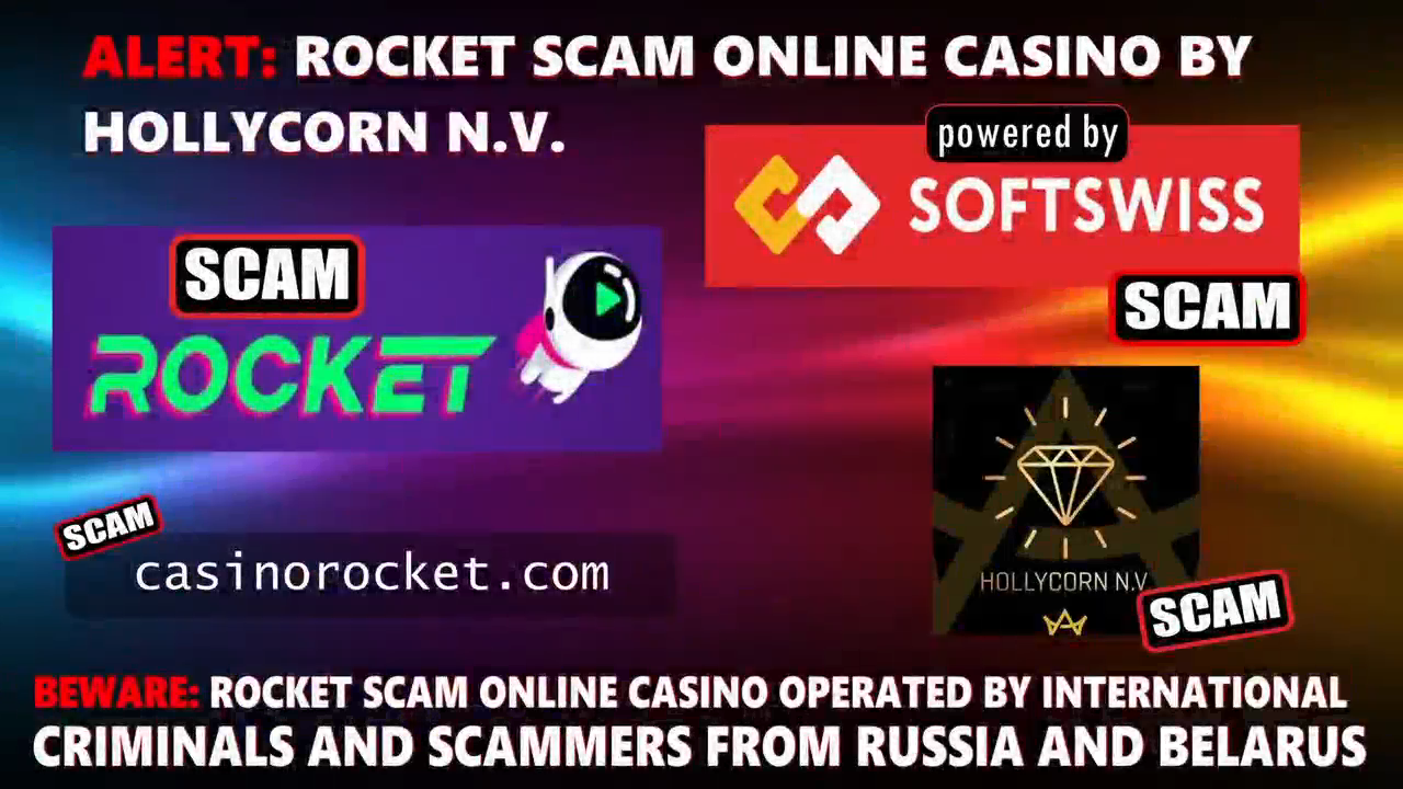 Rocket - softswiss scam - Casino by Softswiss
